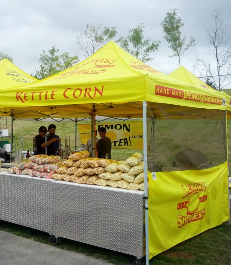Kettle Corn Machine Company Lemon Shaker Tent