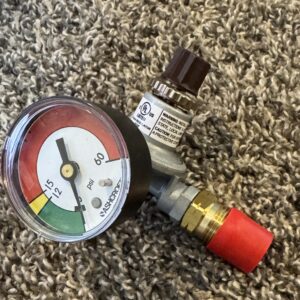 High Pressure Regulator W/ Gauge 60 PSI