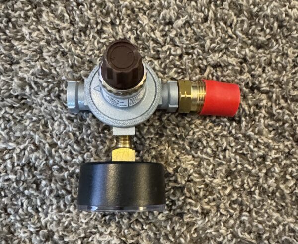 High Pressure Regulator W/ Gauge 60 PSI - Image 2